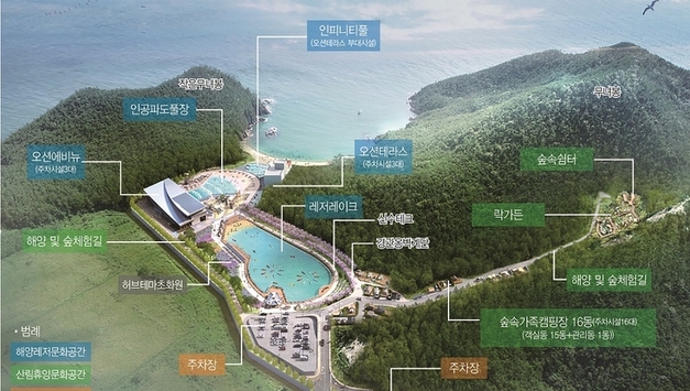 군산, 해양레저체험 복합단지 “오션팔레트” 6월 19일 개장